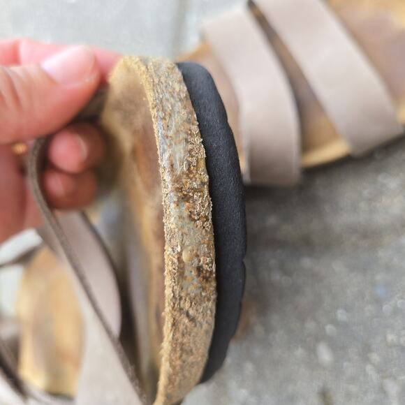 Naot Kayla Womens EU Sz 40, US 9 Wedge Sandals Soft Leather - Picture 5 of 12